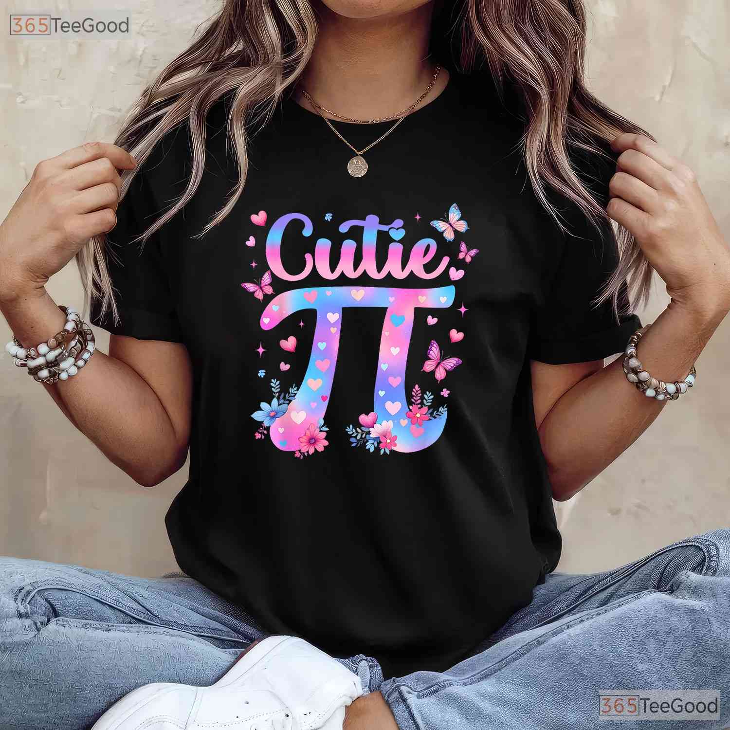 Cutie Pi Day Women Kids Men Toddler T-Shirt Math Teacher Student Gift