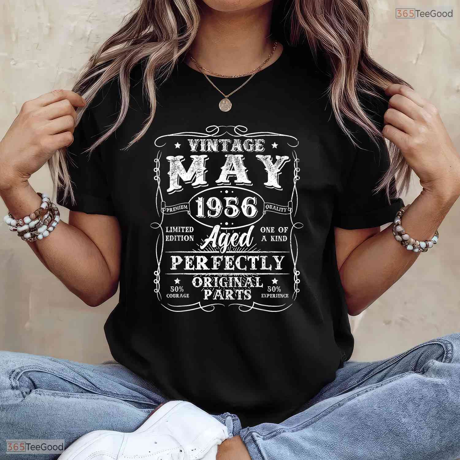 Classic Vintage May 1956 70th Birthday T-Shirt- Unique May Birthday Shirt Gift