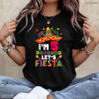 Lets Fiesta 5th Cinco De Mayo Birthday T-Shirt- Unique May Birthday Shirt Gift