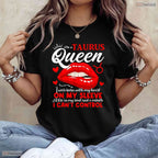 Awesome Funny Taurus Queen Zodiac Sign May Women Girls Astrological Graphic T-Shirt