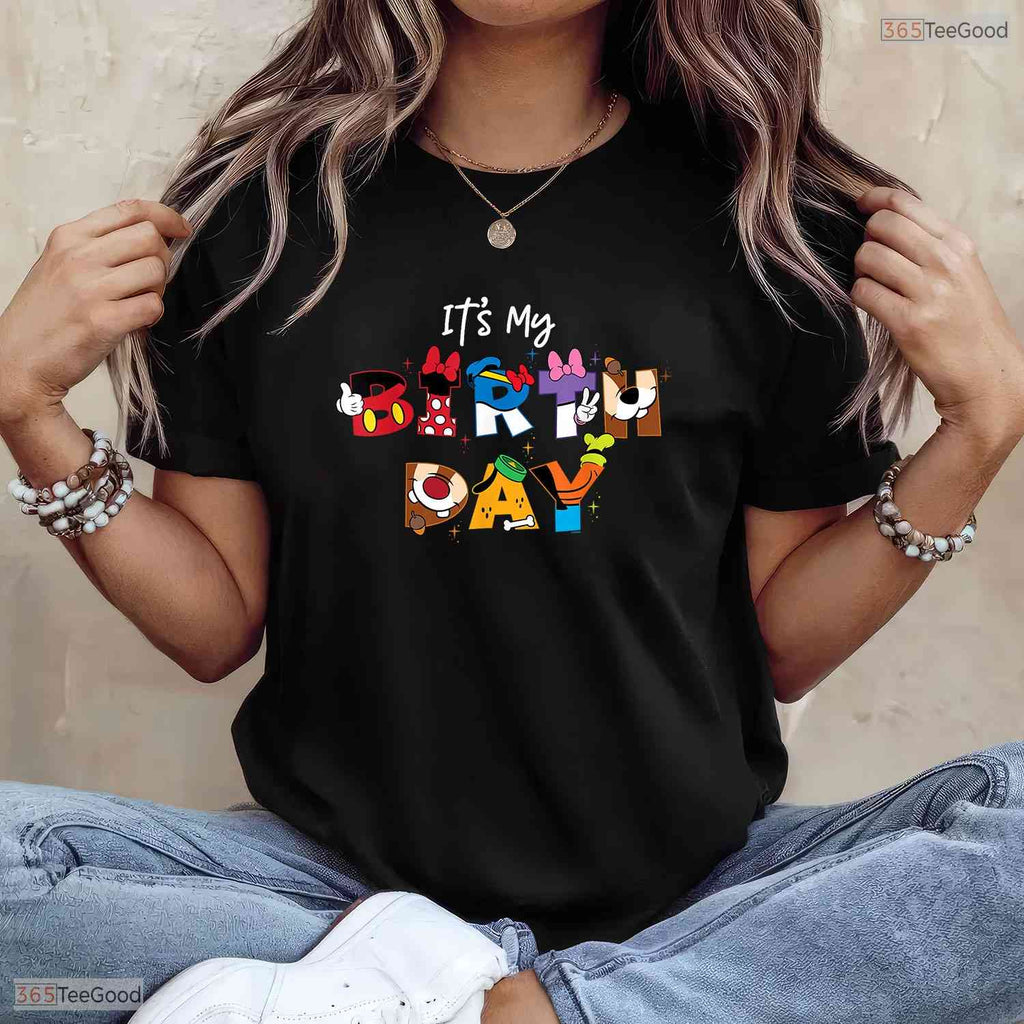 Magical Theme It's My May Birthday Castle And Friends Cute Celebration T-Shirt