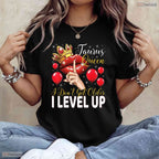 Taurus Queen I Level Up Gamer T-Shirt Awesome May Birthday Celebration Shirt