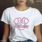 Retro Mouse Ears It Is My Birthday T-Shirt Cute May Birthday Shirt For Girls