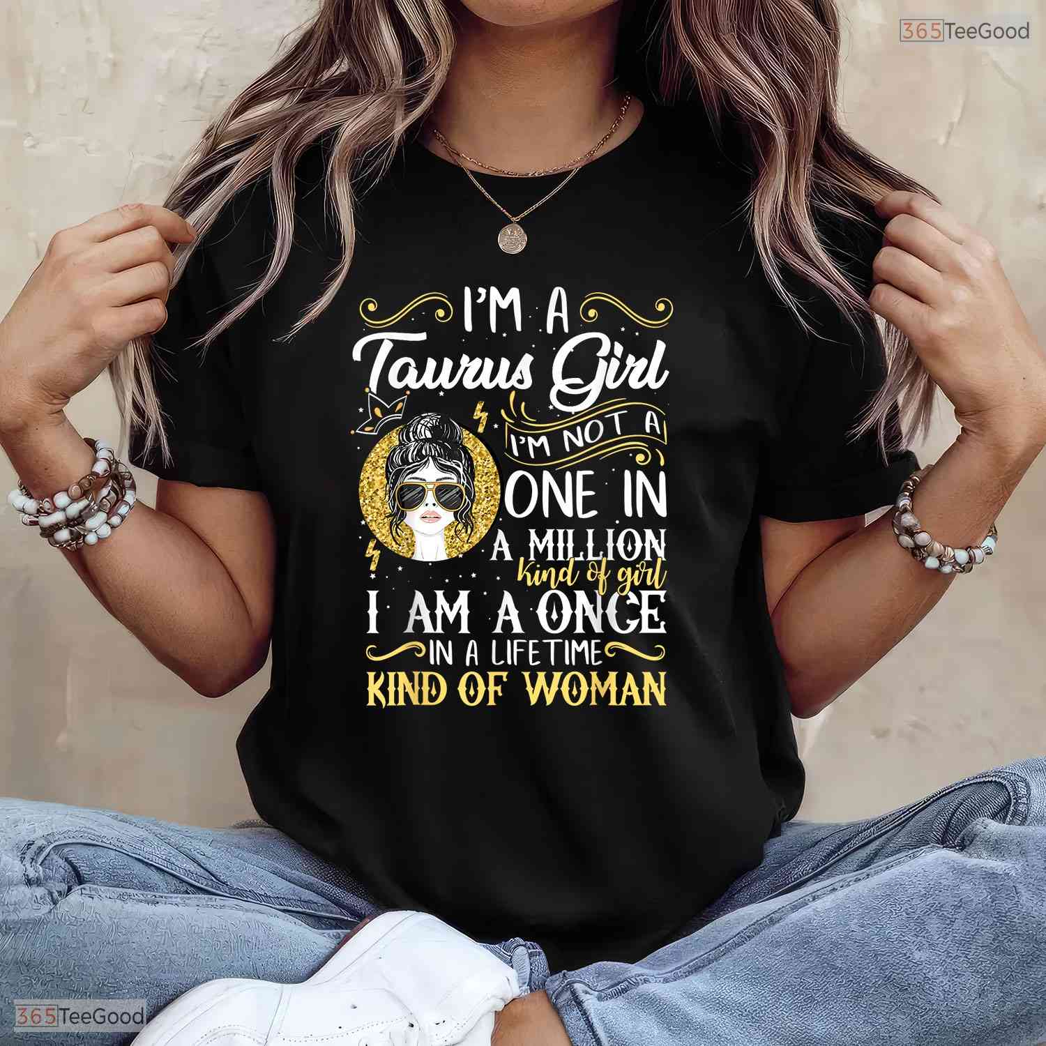 I Am A Taurus Girl T-Shirt- Unique May Birthday Celebration Shirt For Women