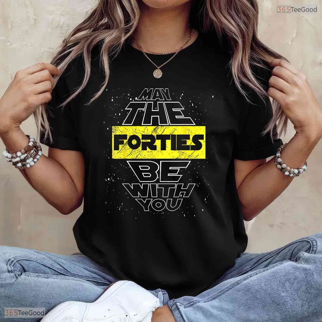 Awesome 40th Birthday Parody T-Shirt- Unique May Birthday Celebration Shirt