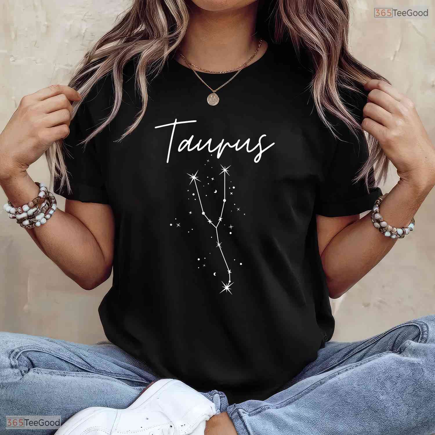 Taurus Zodiac Sign Horoscope T-Shirt- Unique May Birthday Shirt For Adults