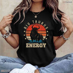 Big Taurus Energy Zodiac Sign T-Shirt- Unique May Birthday Shirt For Women
