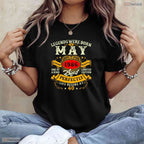 Vintage Legends Born In May 1986 T-Shirt- Awesome 40th May Birthday Shirt