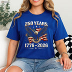250th Anniversary USA Eagle Independence Valentine T-Shirt Bass Fishing Gear