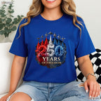250 Years Freedom 4th of July USA Valentine T-Shirt Ice Fishing Apparel Men