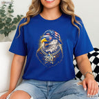 USA 250th Anniversary Funny Independence Valentine T-Shirt Trout Fishing Wear