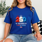 250 Years American 250th USA Flag Valentine Shirt Kayak Fishing Shirts Men