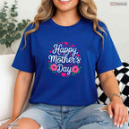 Happy Mothers Day Shirt For Women Best Mom And Grandma Graphic T-Shirt Gift
