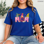 Cute Mom Gnomes Floral Shirt Mothers Day Mom Daughter Women T-Shirt Gift Idea