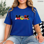 Cute Magical Mouse Mom Shirt Fun Theme Park Mothers Day T-Shirt For Women