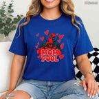 Funny Superhero Mom Pool Sarcastic Comic Style Mothers Day T-Shirt Gift Idea