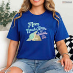 Galactic Mom Needs Naps Shirt Cool Space Theme Mothers Day T-Shirt For Women