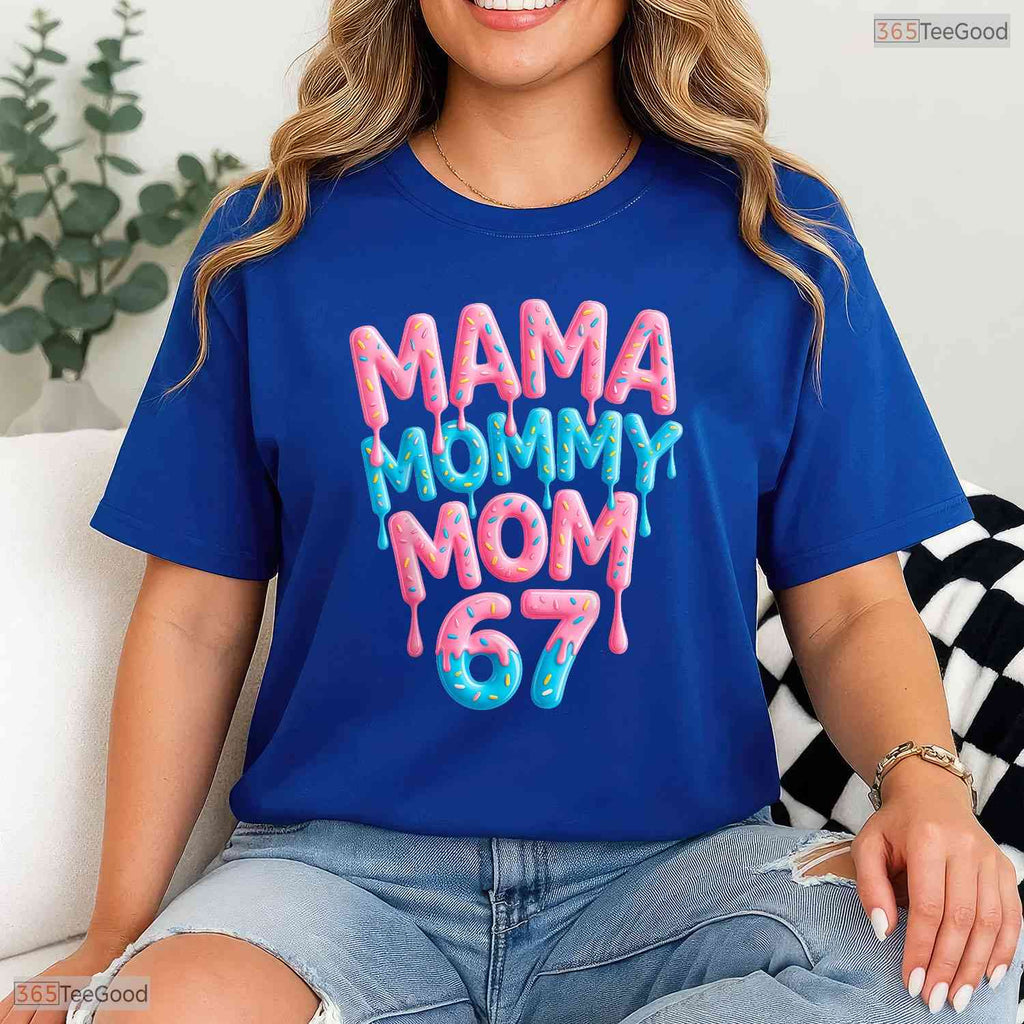 Retro Mama Mommy Mom Shirt Vintage 1967 Mothers Day T-Shirt Gift For Women