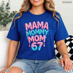 Retro Mama Mommy Mom Shirt Vintage 1967 Mothers Day T-Shirt Gift For Women