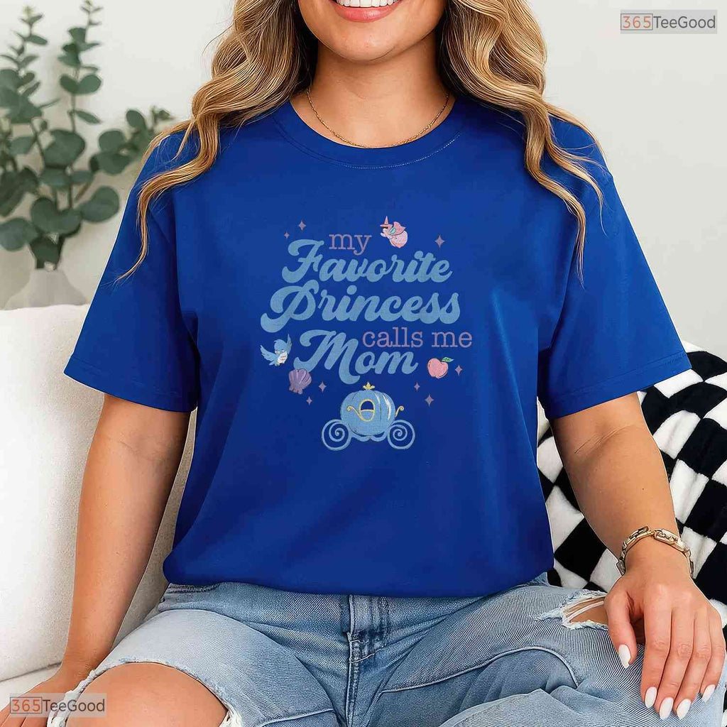My Princess Calls Me Mom Magical Kingdom Mothers Day T-Shirt Gift For Women