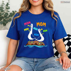 Funny Mama Seagull Mothers Day Humor T-Shirt Best Animal Lover Mom Gift Idea