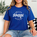 Best Mamaw Ever Modern Calligraphy Mamaw Mothers Day T-Shirt Gift For Women