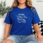 First Mothers Day Twin Mom T-Shirt Best New Twin Mommy Mothers Day Gift Idea