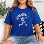 Touchdown Baseball Funny T-Shirt Sports Confusion Humor Mashup Novelty Gift