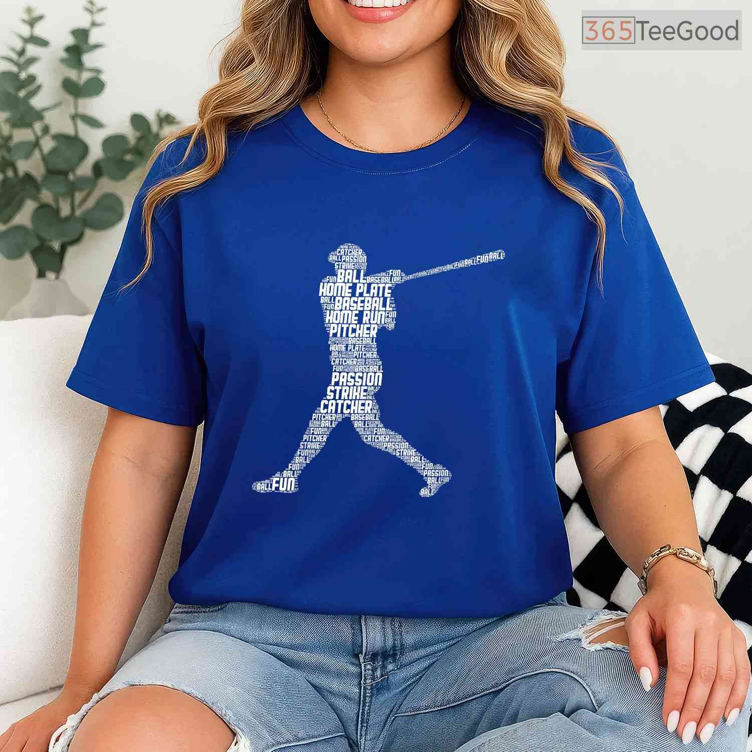 Baseball Player Men Children Boys T-Shirt Cool Sports Graphic Game Day Gift