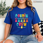Cousin Crew Bunny Easter Sunday Egg Hunting Season T-Shirt Spring Family Shirt