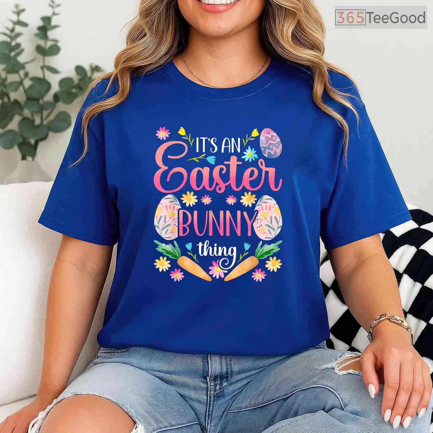 Cute Humor Celebrate Happy Easter Its A Bunny Thing T-Shirt Funny Sayings Tee