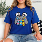 Easter Video Game Bunny Eggs Gaming T-Shirt Gamer Boys Men Teen Kids Gift Tee