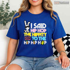 Hip Hop Hippity Easter Bunny T-Shirt Funny Music Cool Kids Toddler Gift Shirt