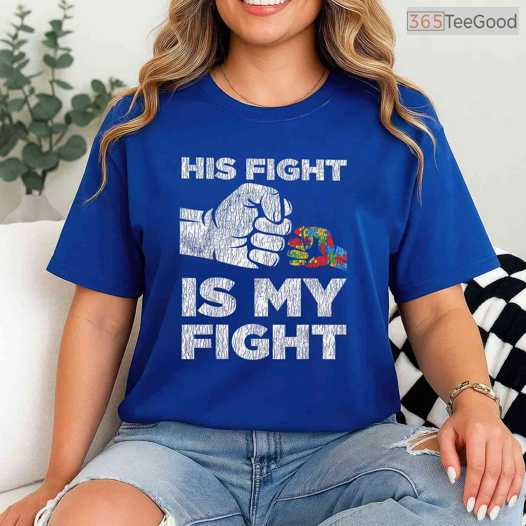 Autism Awareness Mom Dad Parents Autistic Kids Shirt April Month Support T-Shirt