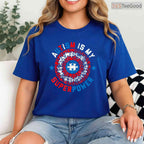 Autism Is My Superpower Autism Awareness Shirt Autistic Boys April Kids T-Shirt