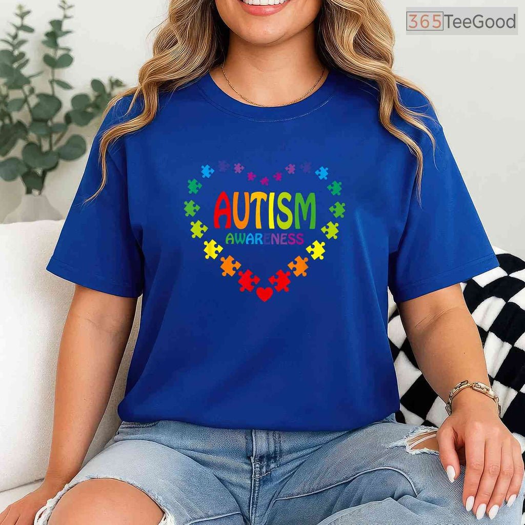 World Autism Awareness Day April 2 2026 Shirt Cute Autistic Support T-Shirt