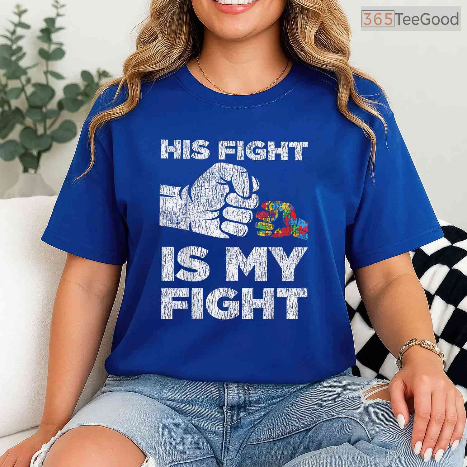 Autism Awareness Mom Dad Parents Autistic Kids Shirt April Family Support T-Shirt