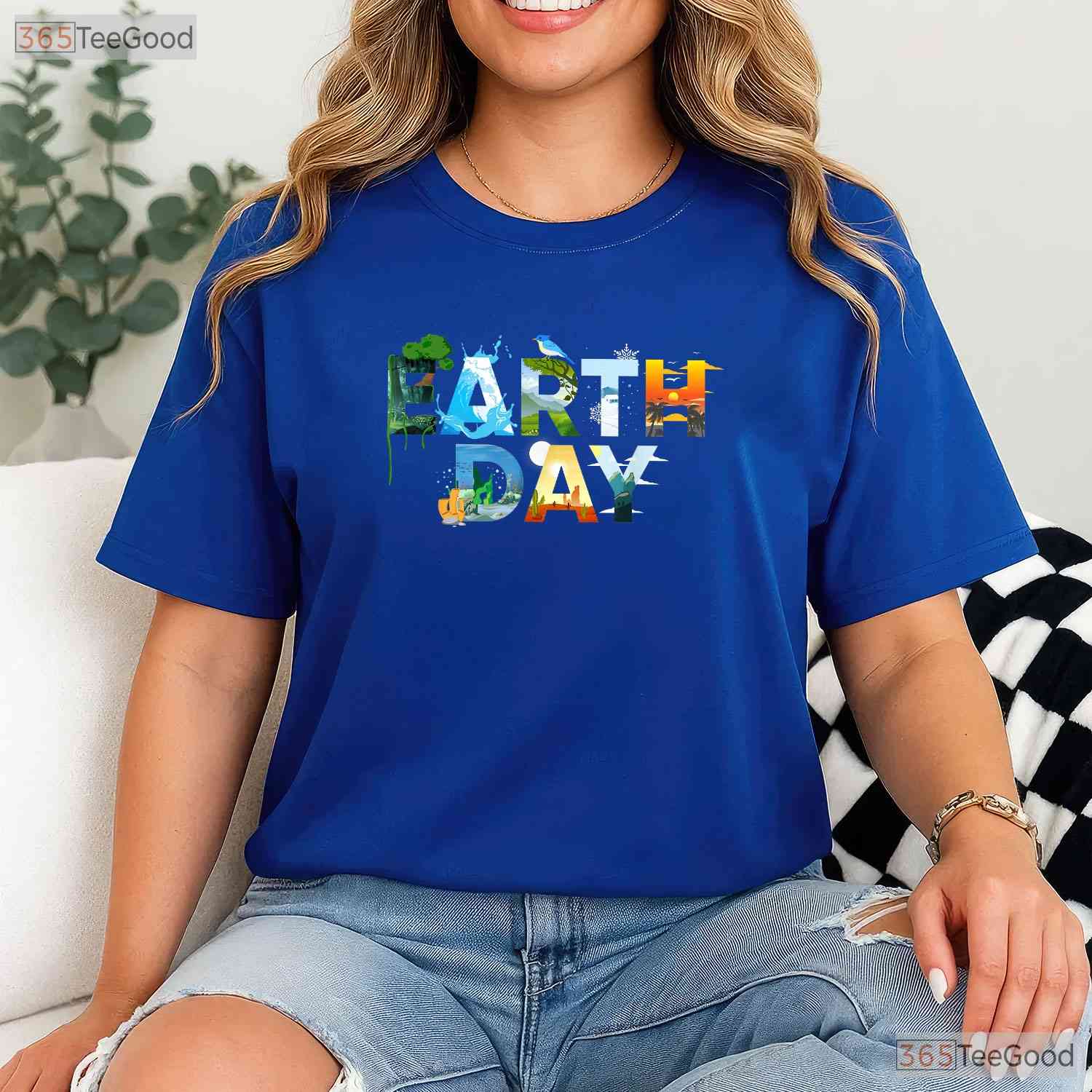 Earth Day Environmental Protection T-Shirt Save Trees Animals Climate Action Tee