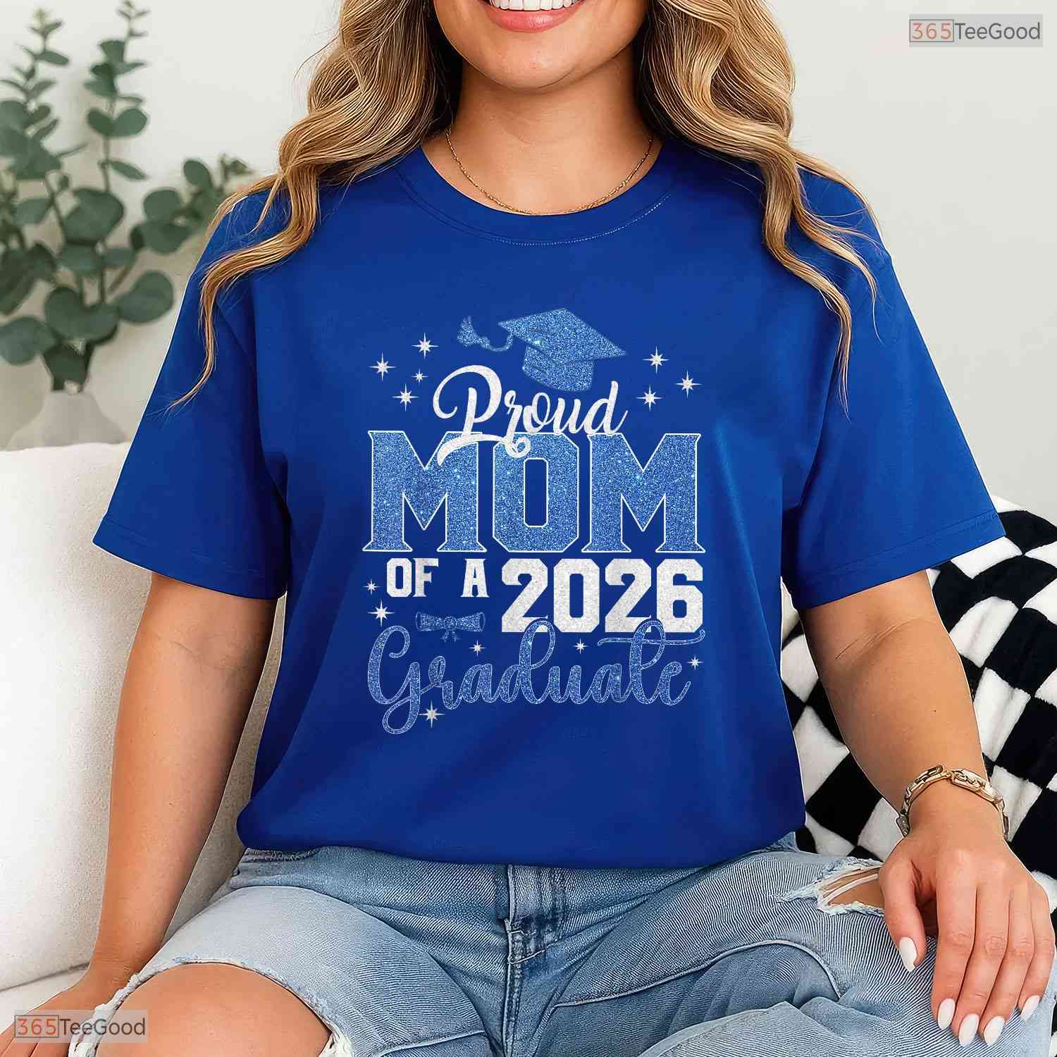 Beautiful Mom Graduation Senior 2026 Proud Mom Of A 2026 Graduate T-Shirt