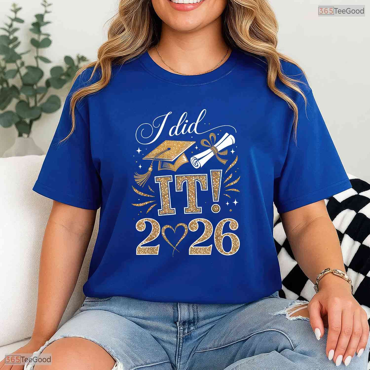 Awesome I Did It Graduation 2026 Graduate Class Of 2026 Men Women T-Shirt