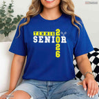 Athletic Tennis Senior Night Tennis Senior 2026 Graduation Day Party T-Shirt