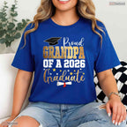 Loving Proud Grandpa Of A 2026 Graduate Grandpa Graduation Ceremony T-Shirt