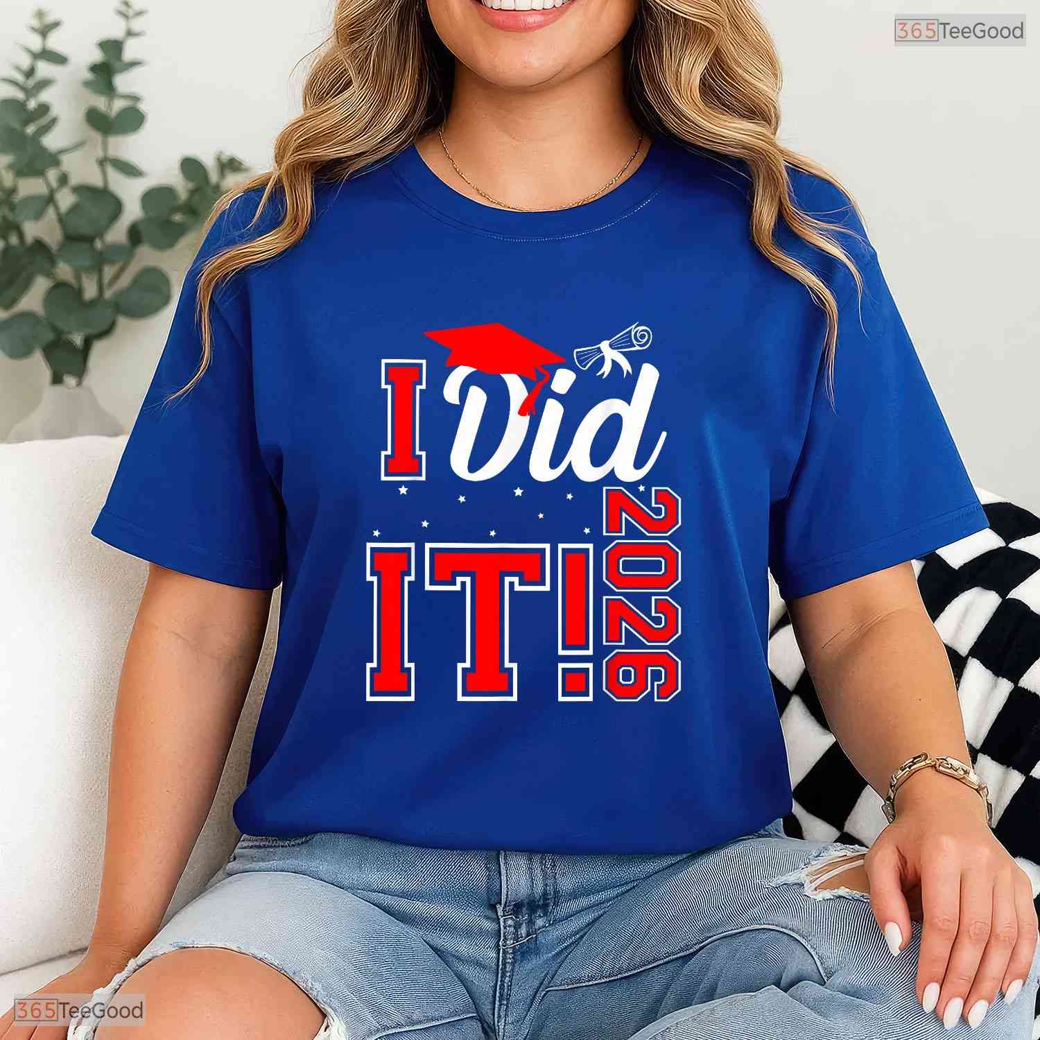 Proudly I Did It Graduation 2026 Graduate Class of 2026 Senior Party T-Shirt