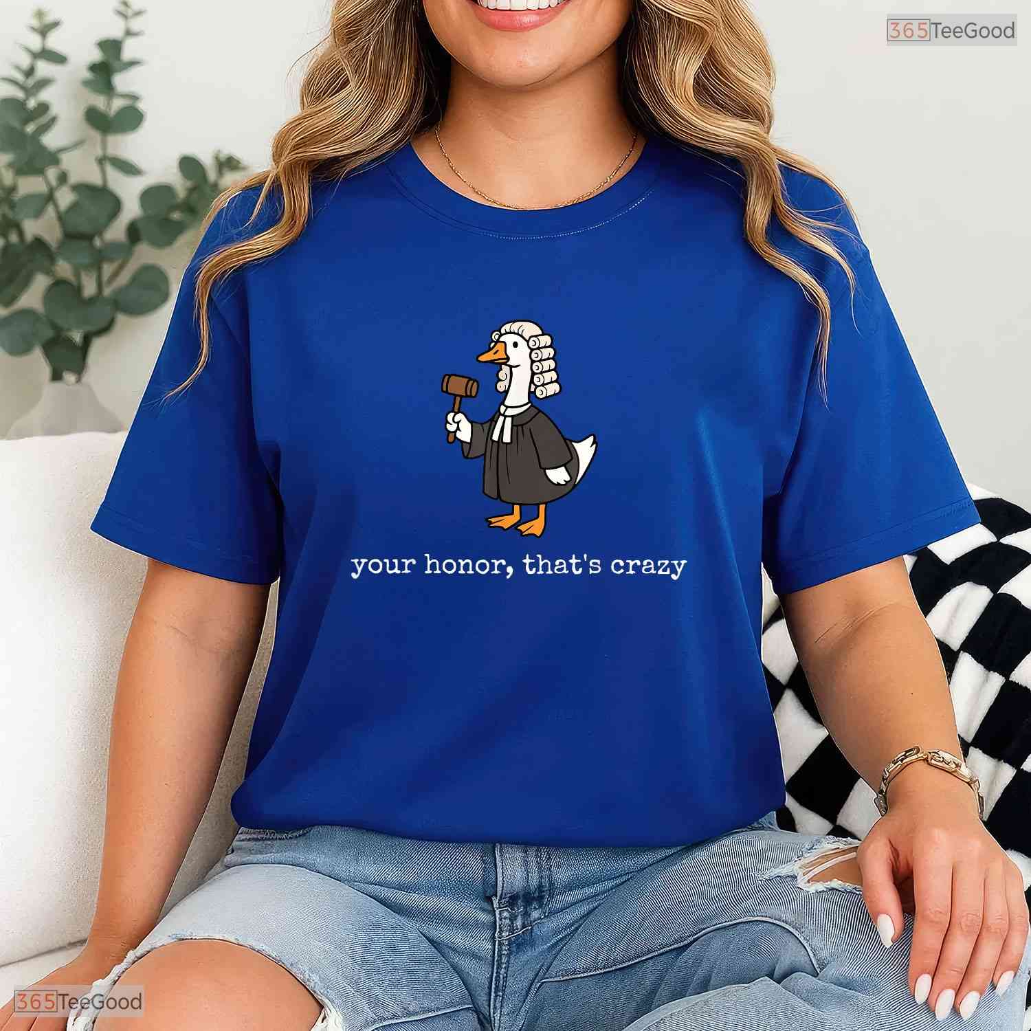 Your Honor That Is Crazy Funny Silly Goose Lawyer Law School Grad T-Shirt