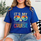 Tropical It Is My Graduation Cruise Trip Cruise 2026 Senior Vacation Sea T-Shirt