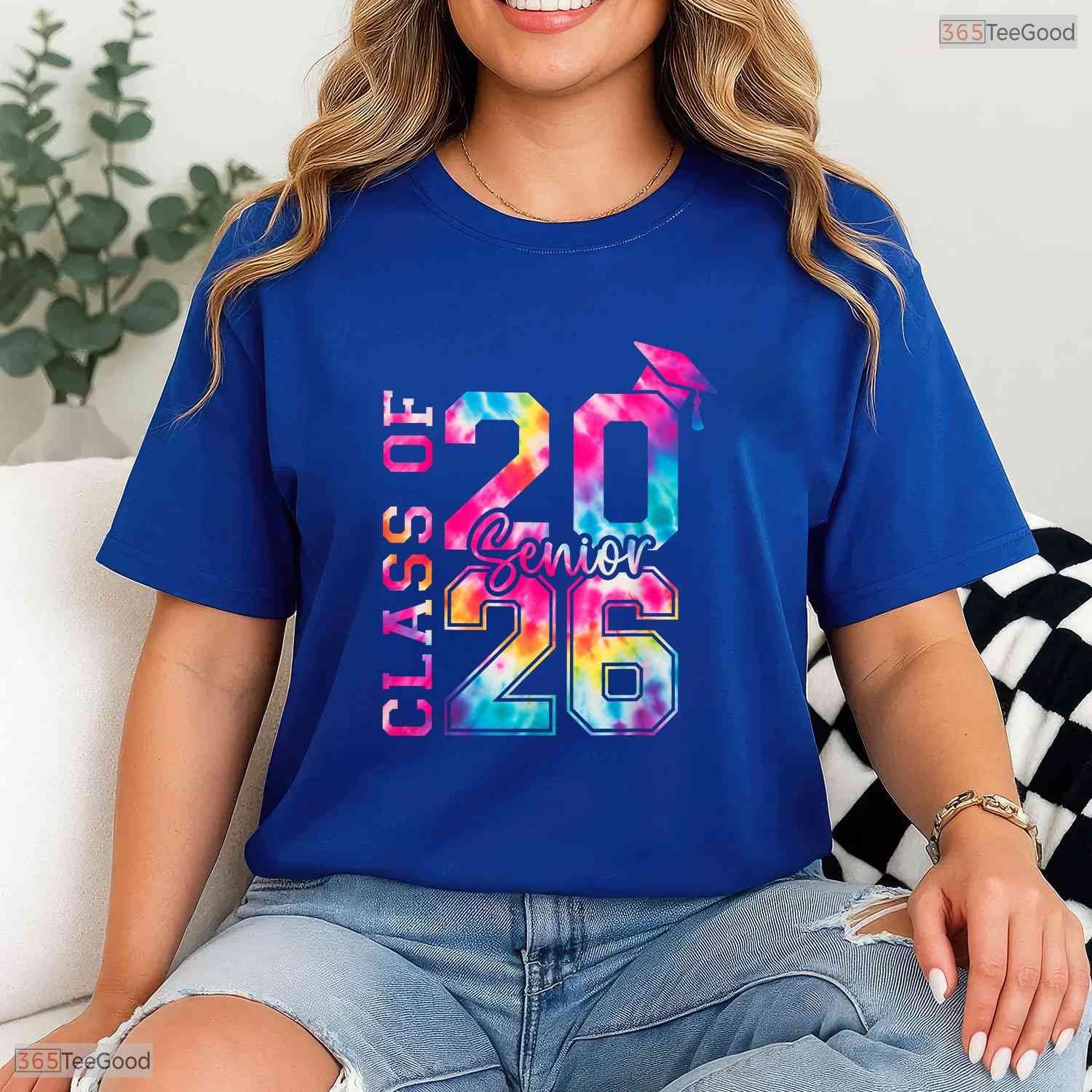 Classic Senior 2026 Class Of 26 High School College Graduation Commemorative Shirt