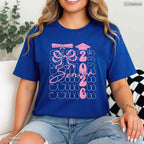 Trendy Coquette Bow Senior 2026 Class Of 2026 Graduation Apparel For Girls Shirt