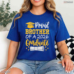 Awesome Proud Brother Of A 2026 Graduate Class of 2026 Celebration T-Shirt