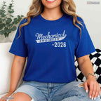 Mechanical Engineer Graduation 2026 Funny College Engineering Degree T-Shirt