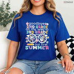 Goodbye 2nd Grade Hello 3rd Grade But First Summer Kids Graduation T-Shirt